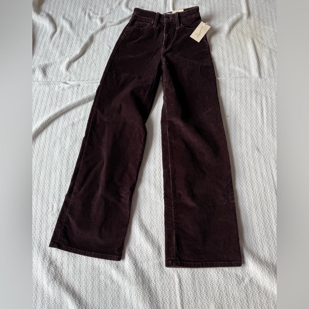 NWT brown corduroy pants